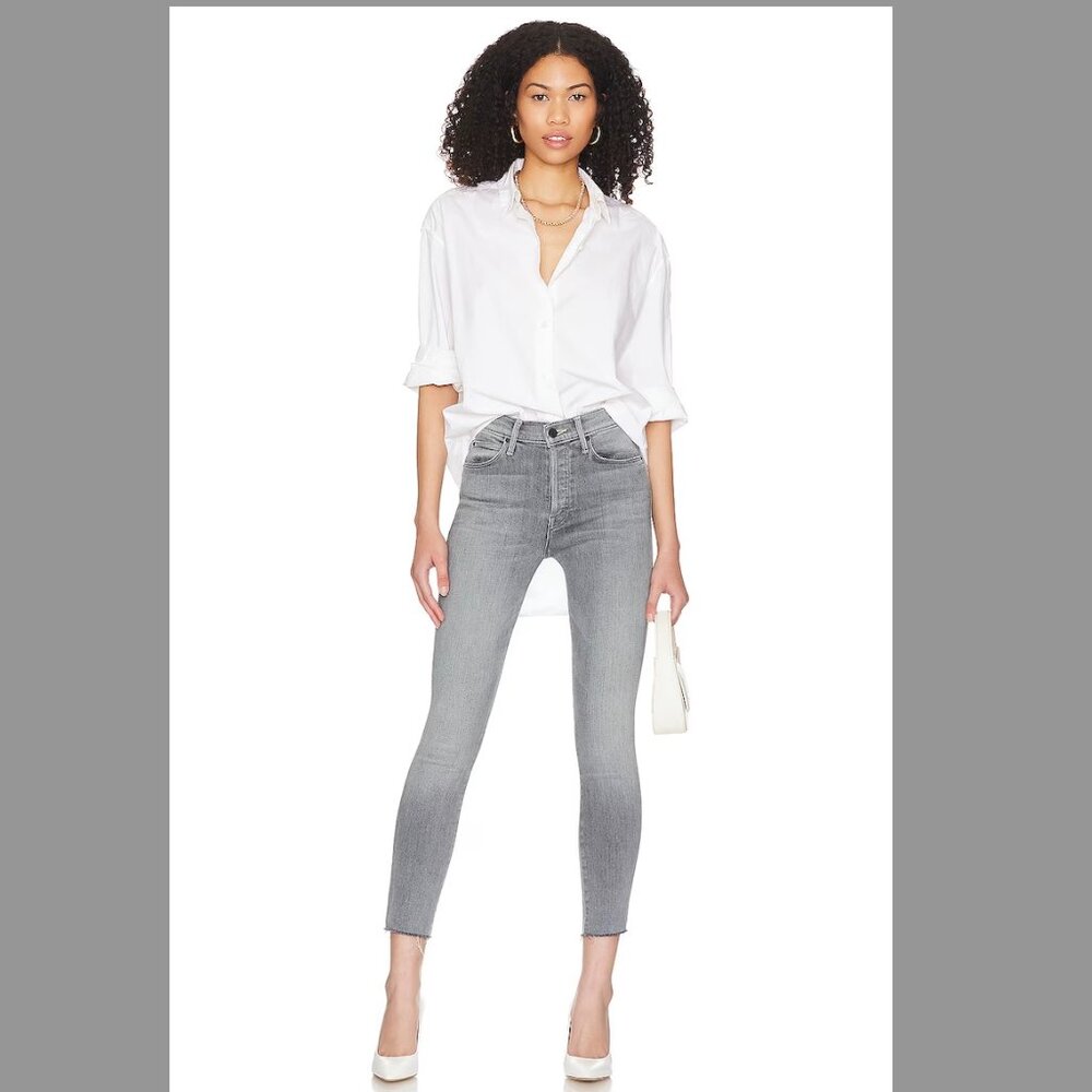 MOTHER Stunner Ankle Fray Jean - Chateau Secrets Size 26